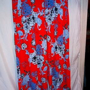 Beautiful floral wide leg pants